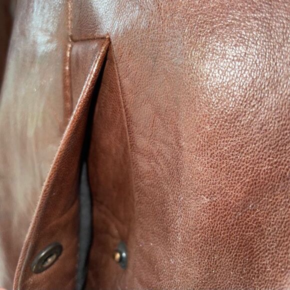 Ralph Lauren Purple Label Leather Car Coat!!! - Picture 9 of 16